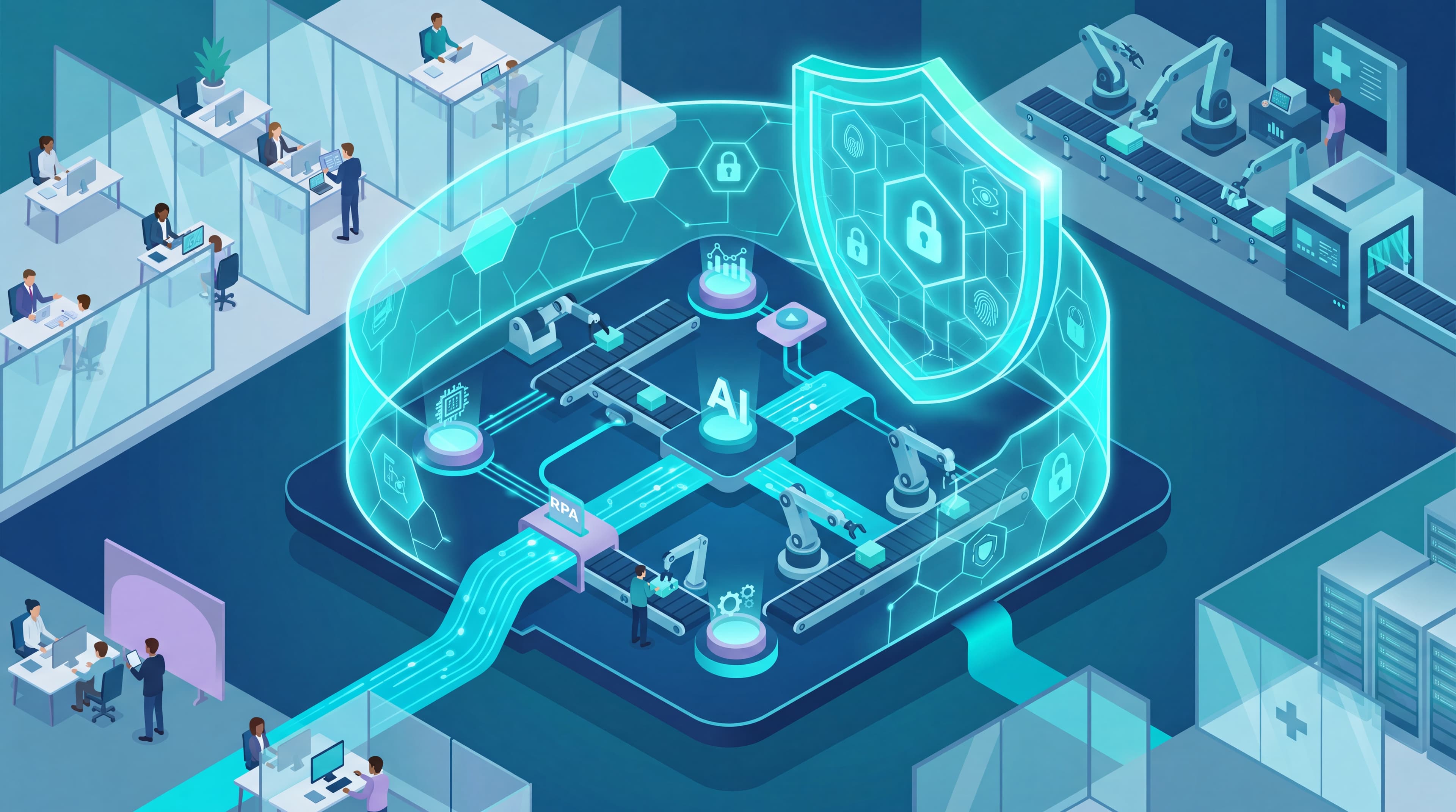 Accelerating SMB Growth: Integrating AI and RPA with Zero Trust Security