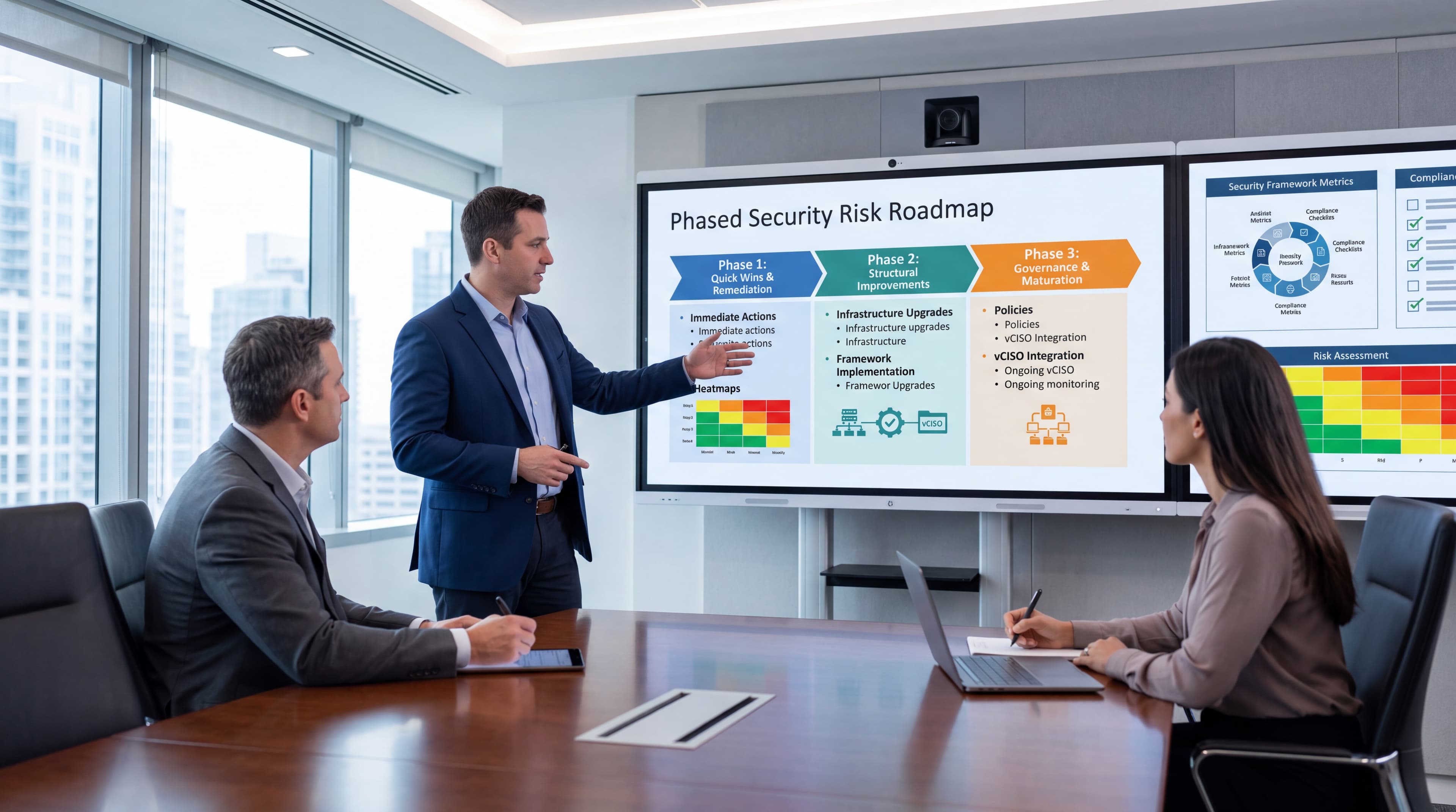 From Audit Findings to Action: Building a Phased Security Risk Roadmap