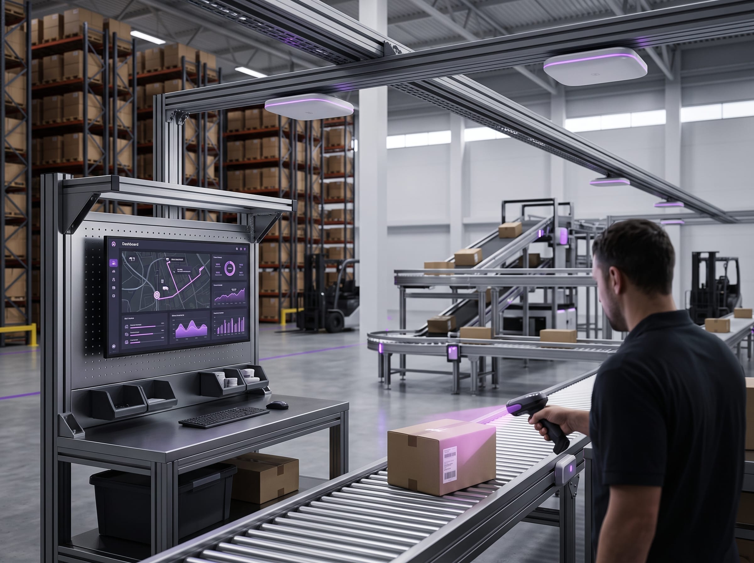 Logistics & Warehousing managed IT environment